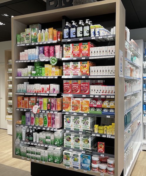 Produits bio Pharmacie du Centre Dinan